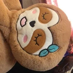 Betsey Johnson | Bags | Nwt Betsey Johnson Fluffy Tan Sloth  display picture 1